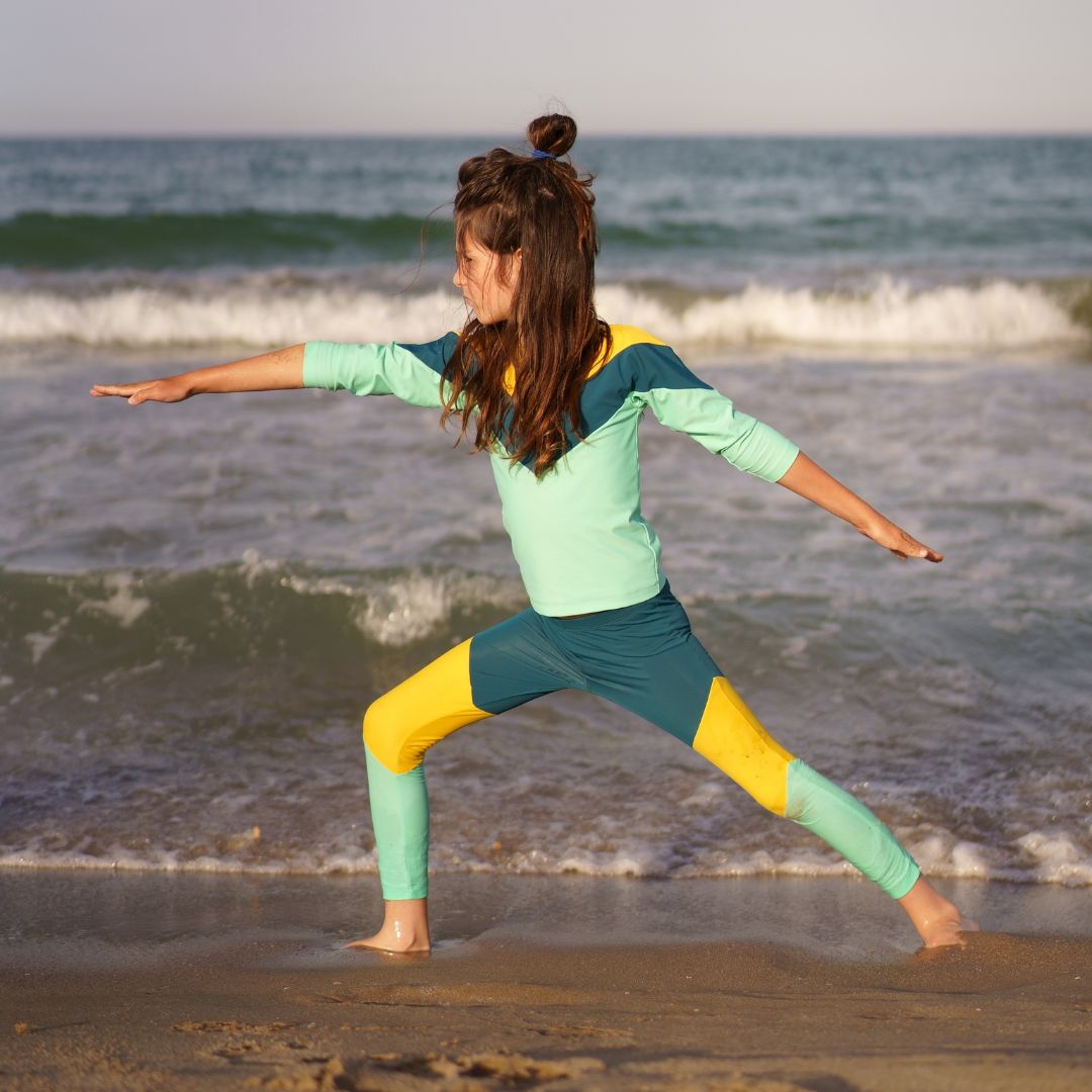 Children's UV protection long-sleeved shirt