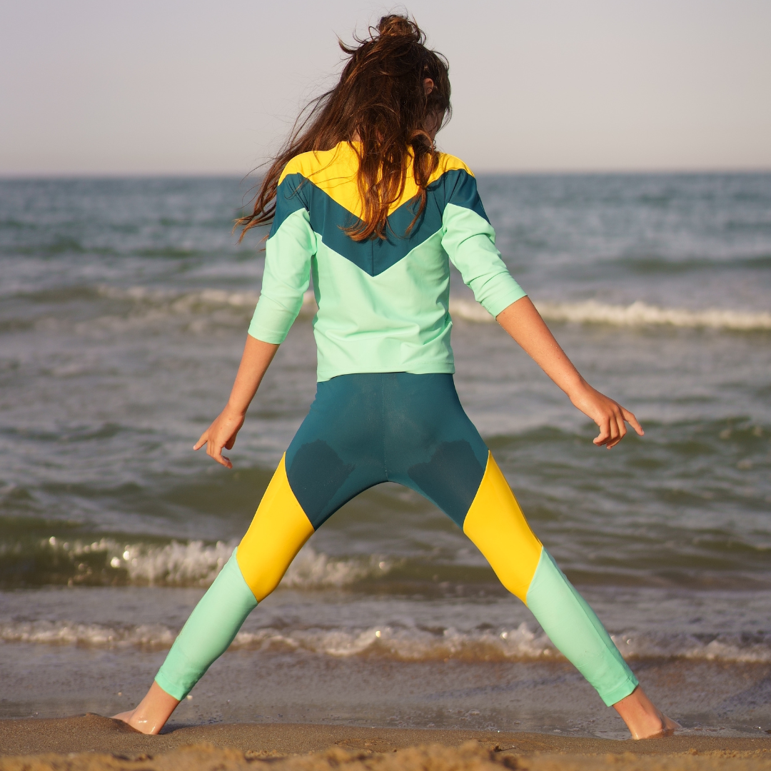 Children's UV protection long-sleeved shirt