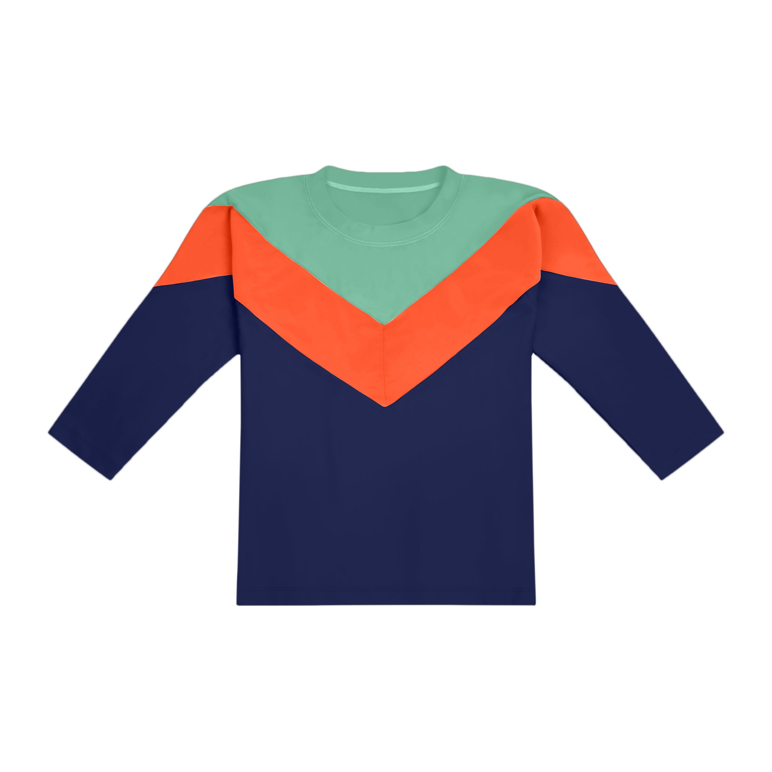 Children's UV protection long-sleeved shirt