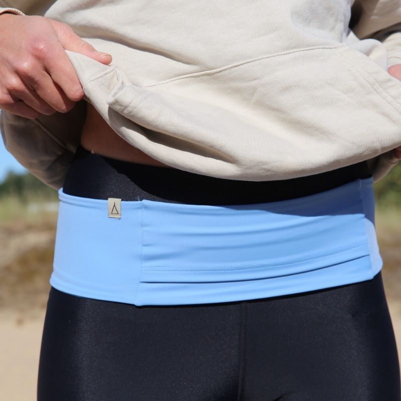 Upcycled running belt