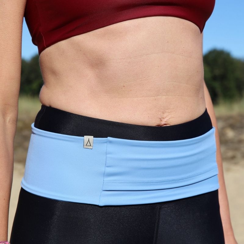 Upcycled running belt