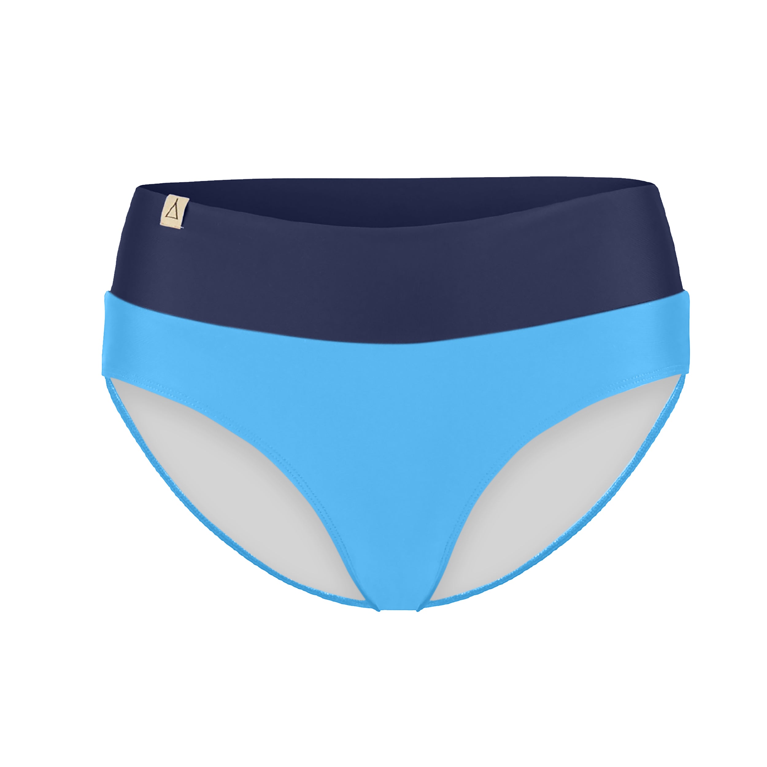 Soft Waist Bikini Hose for Teens FLOW Blau