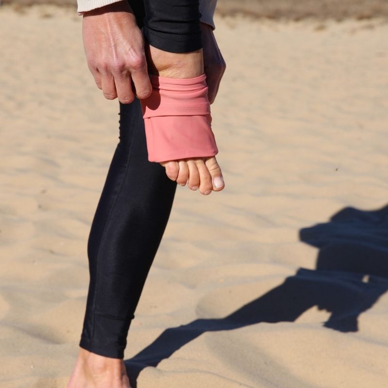 Upcycling Armtasche Rosé