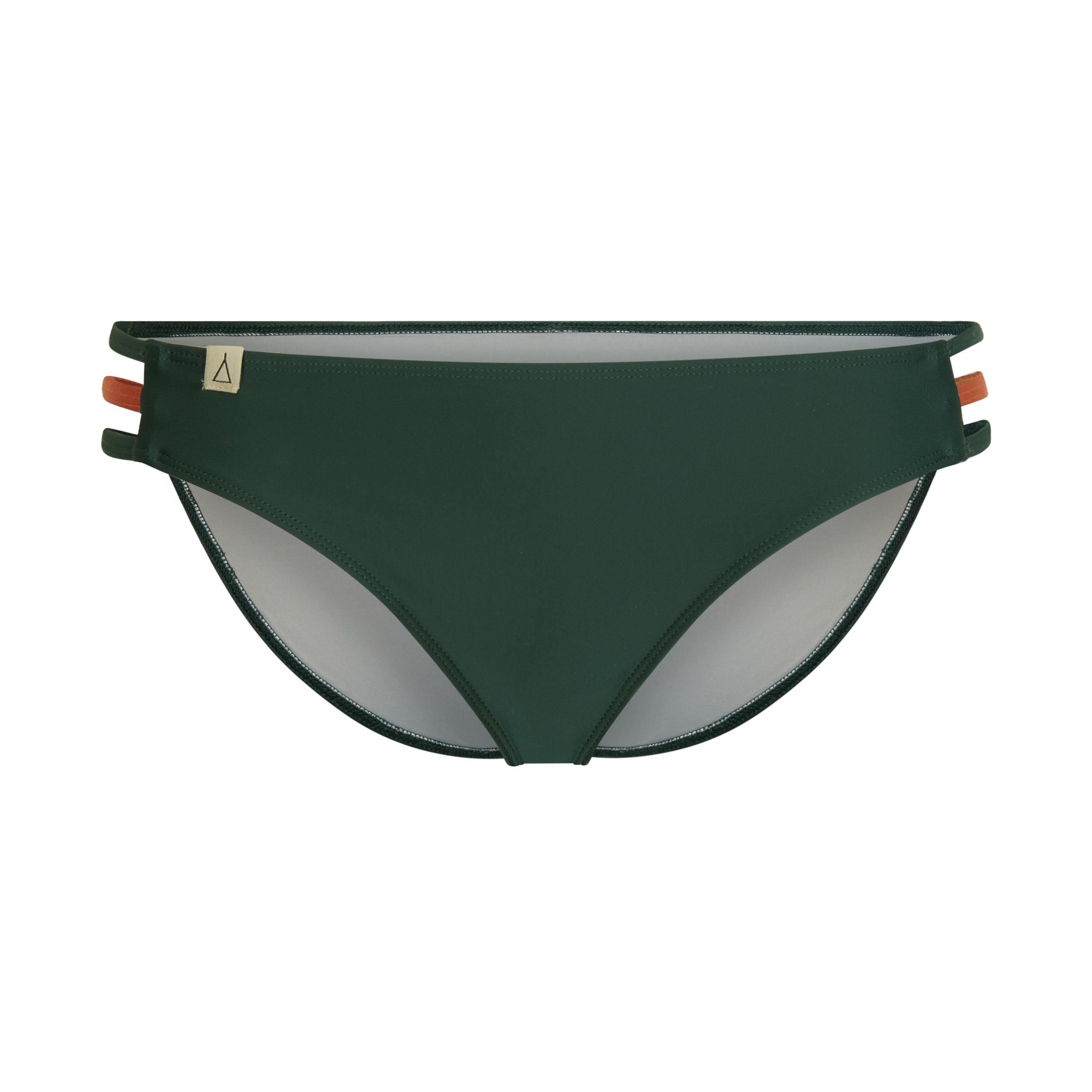 2nd Life Low Waist Bikini Hose FREE Dunkelgrün Kupfer