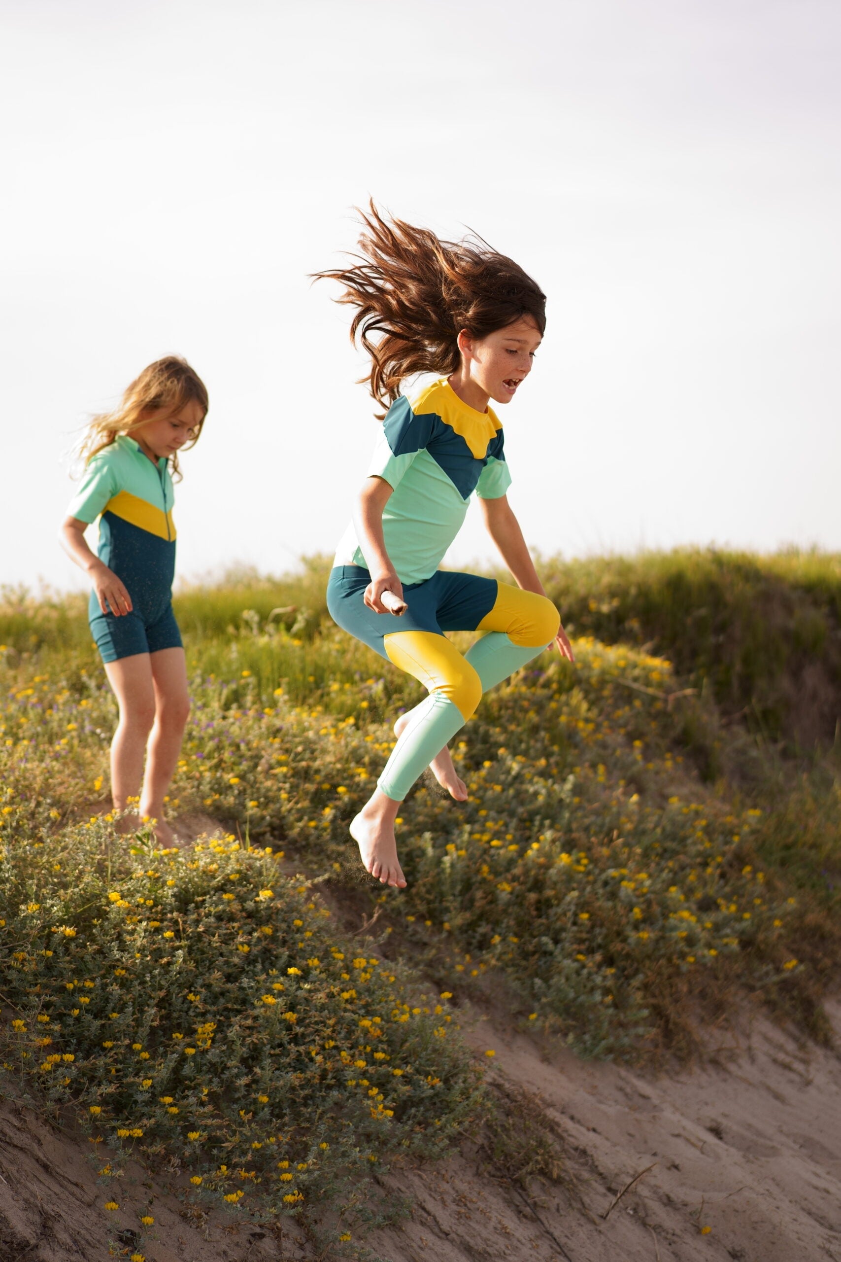 Children's UV protection long-sleeved shirt