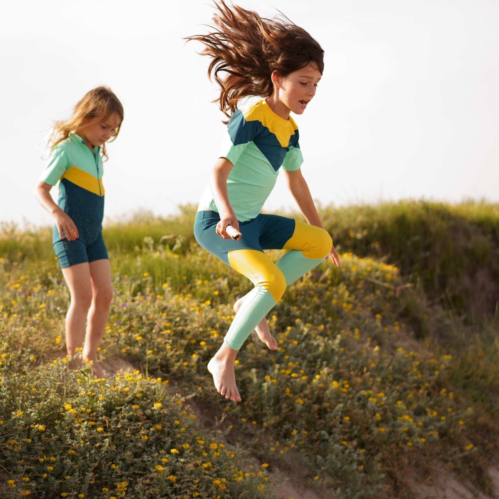 Children's UV protection long-sleeved shirt