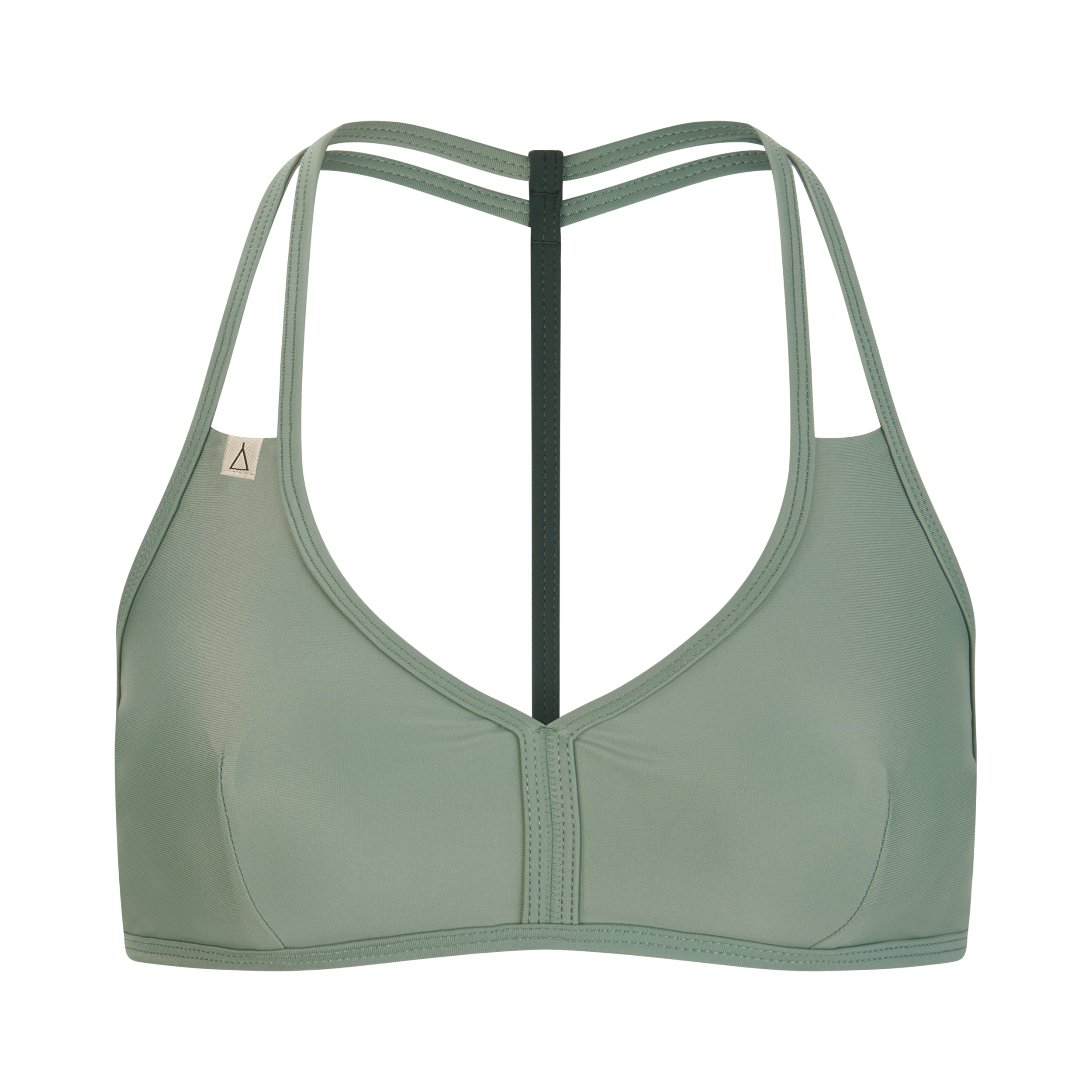 Neckholder Bikini Oberteil FREE Khaki