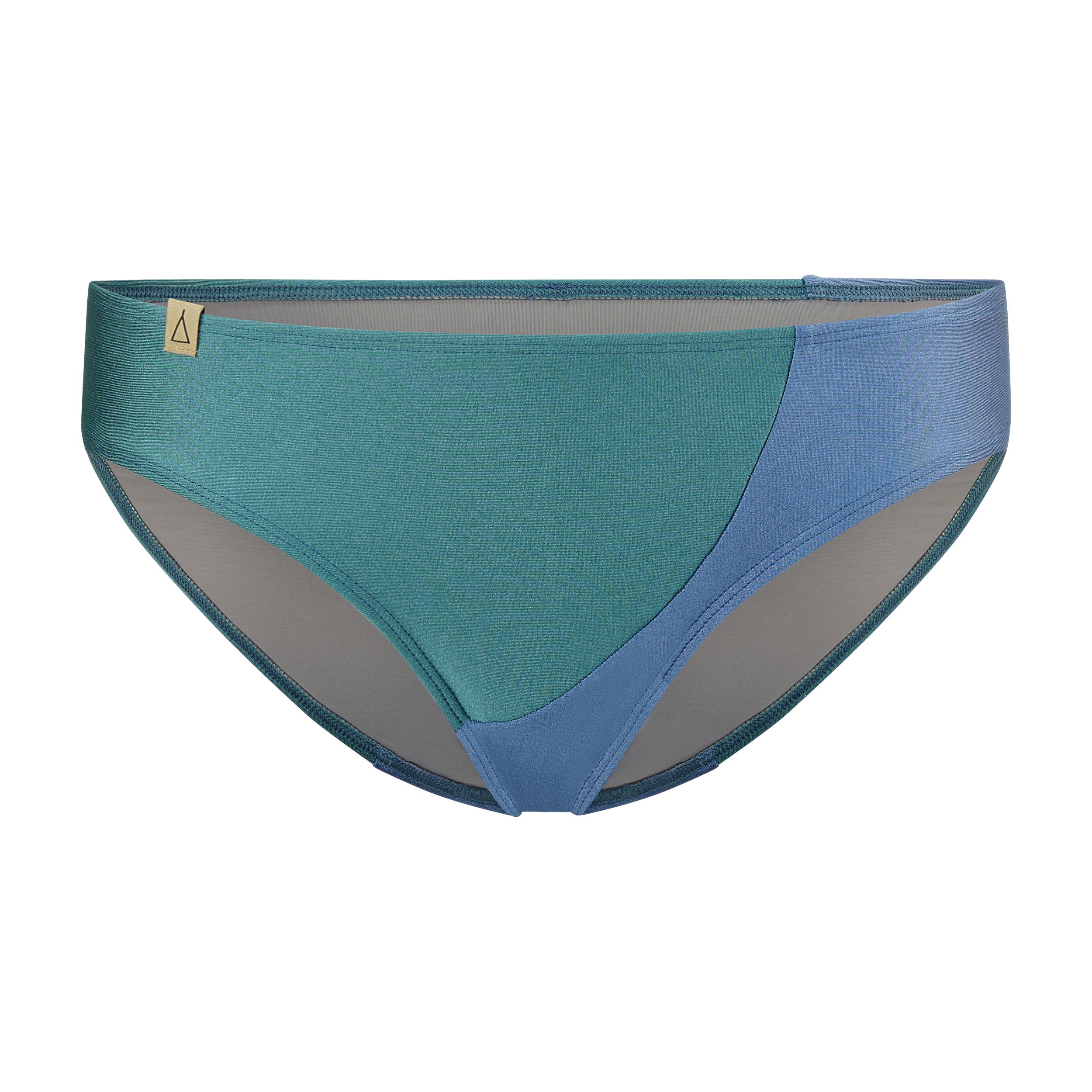 Bikini Hose mit Color Blocking von INASKA als Limited Edition SHINE von vorne