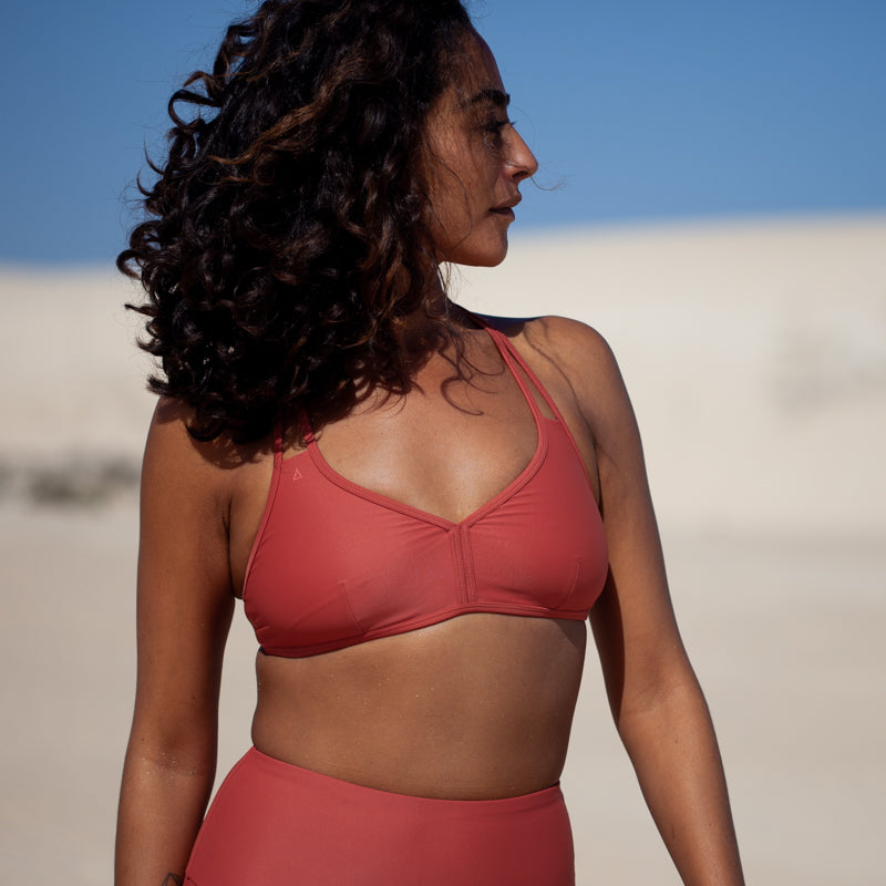 2nd Life Multiway Bikini Oberteil CHILL Rostrot