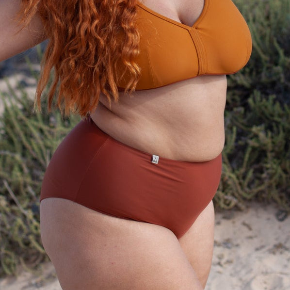 High Waist Bikini Bottom PURE Earth