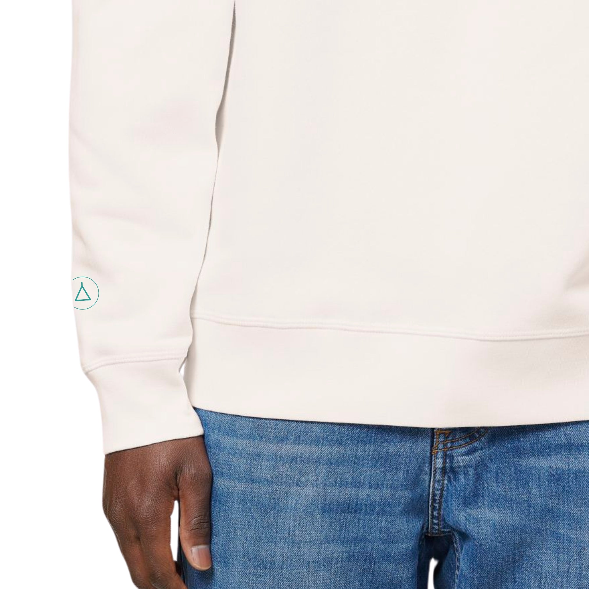INASKA Sweater Unisex Vintage White
