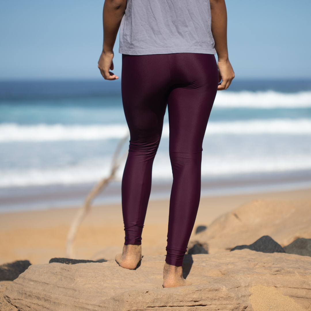 High Waist Leggings CHILL Berry