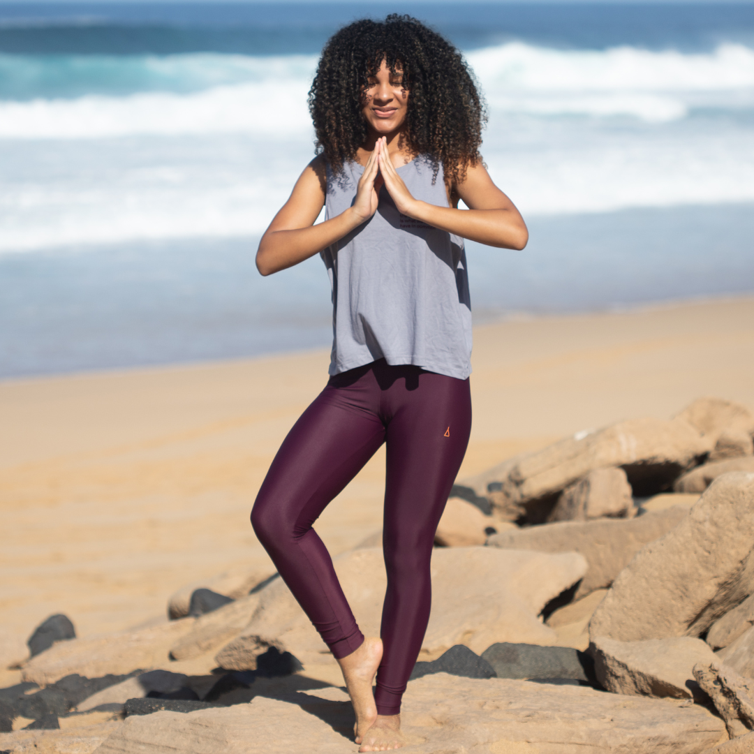 High Waist Leggings CHILL Berry