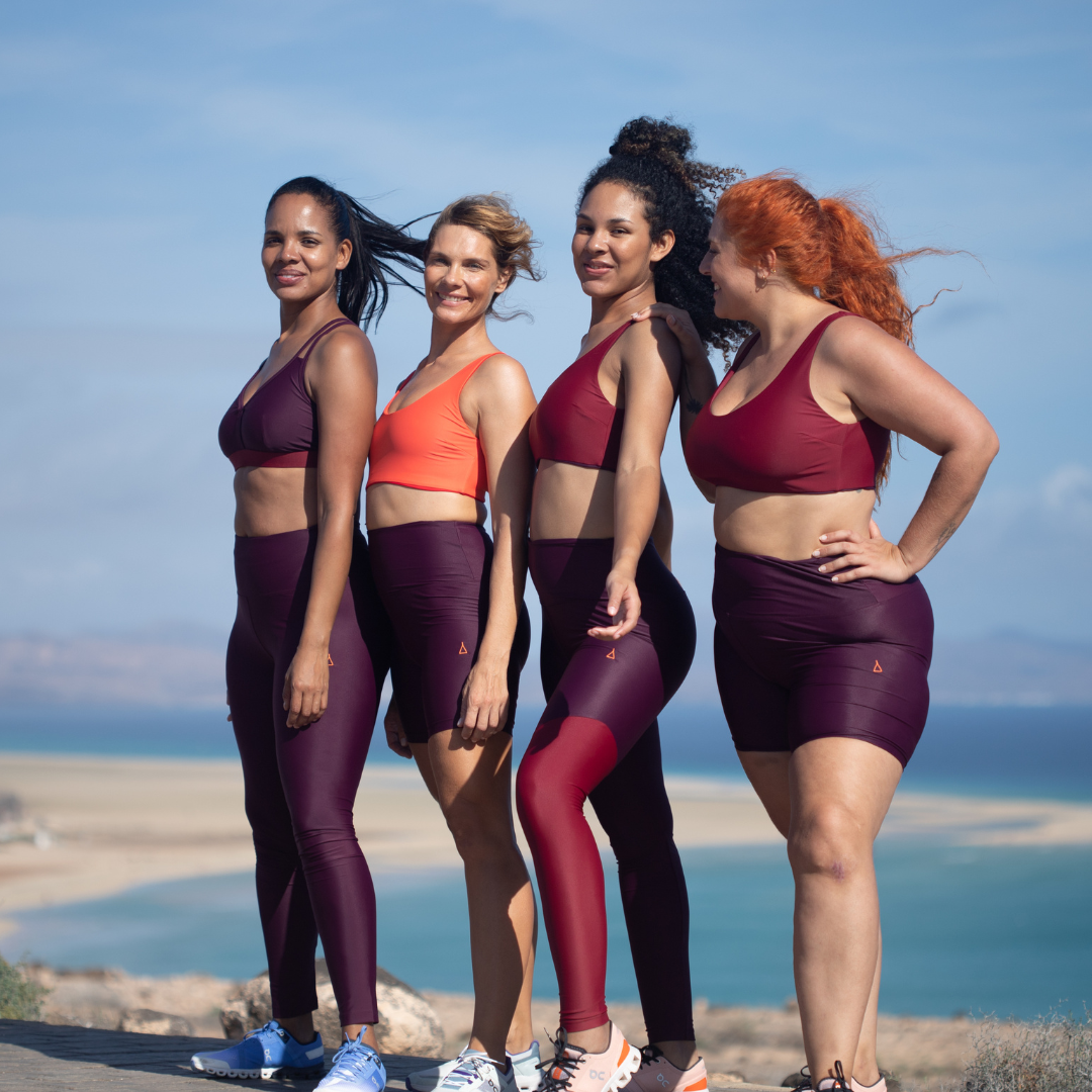 High Waist Leggings CHILL Berry