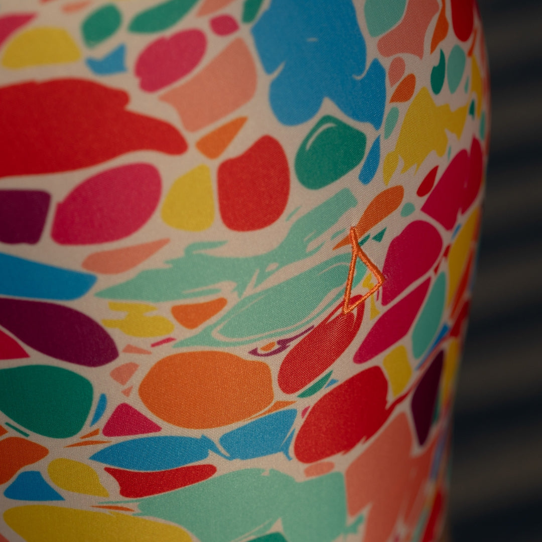 Limited Edition High Waist Radler CHILL Print