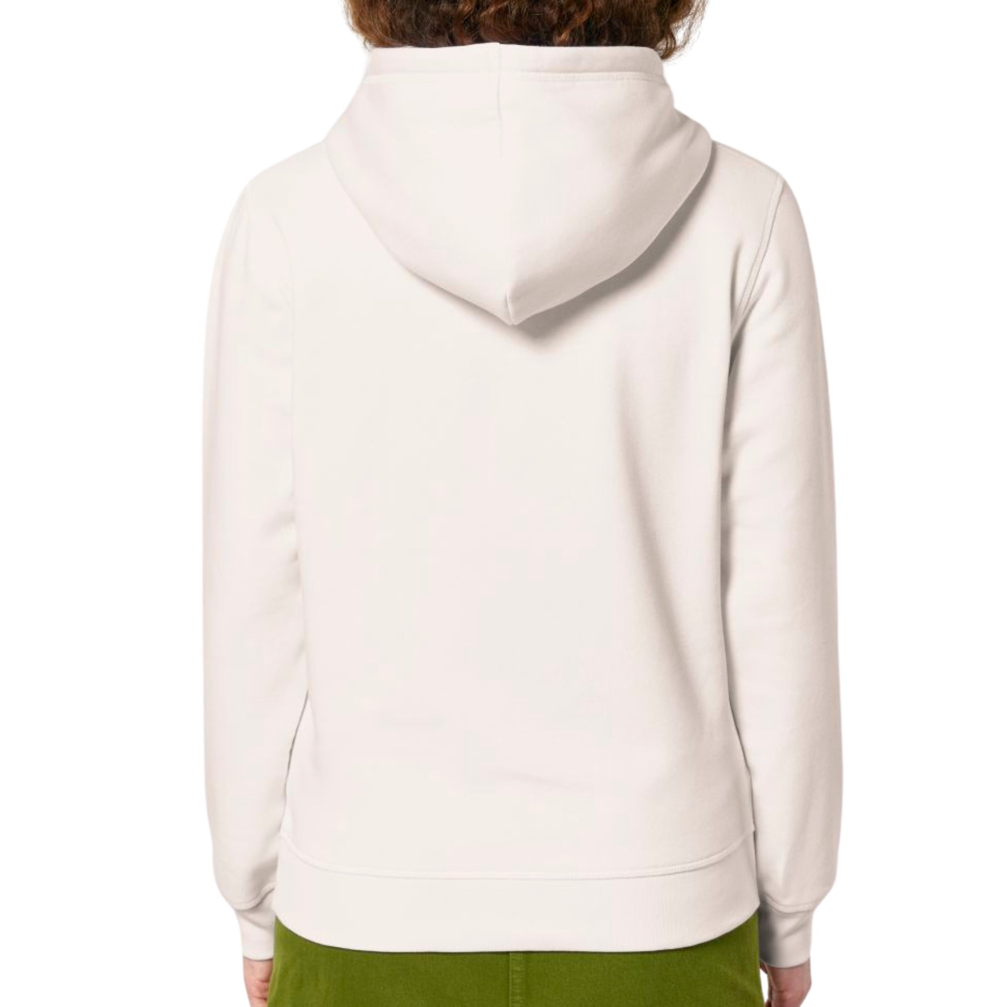 Statement Hoodie Unisex Empower Vintage White