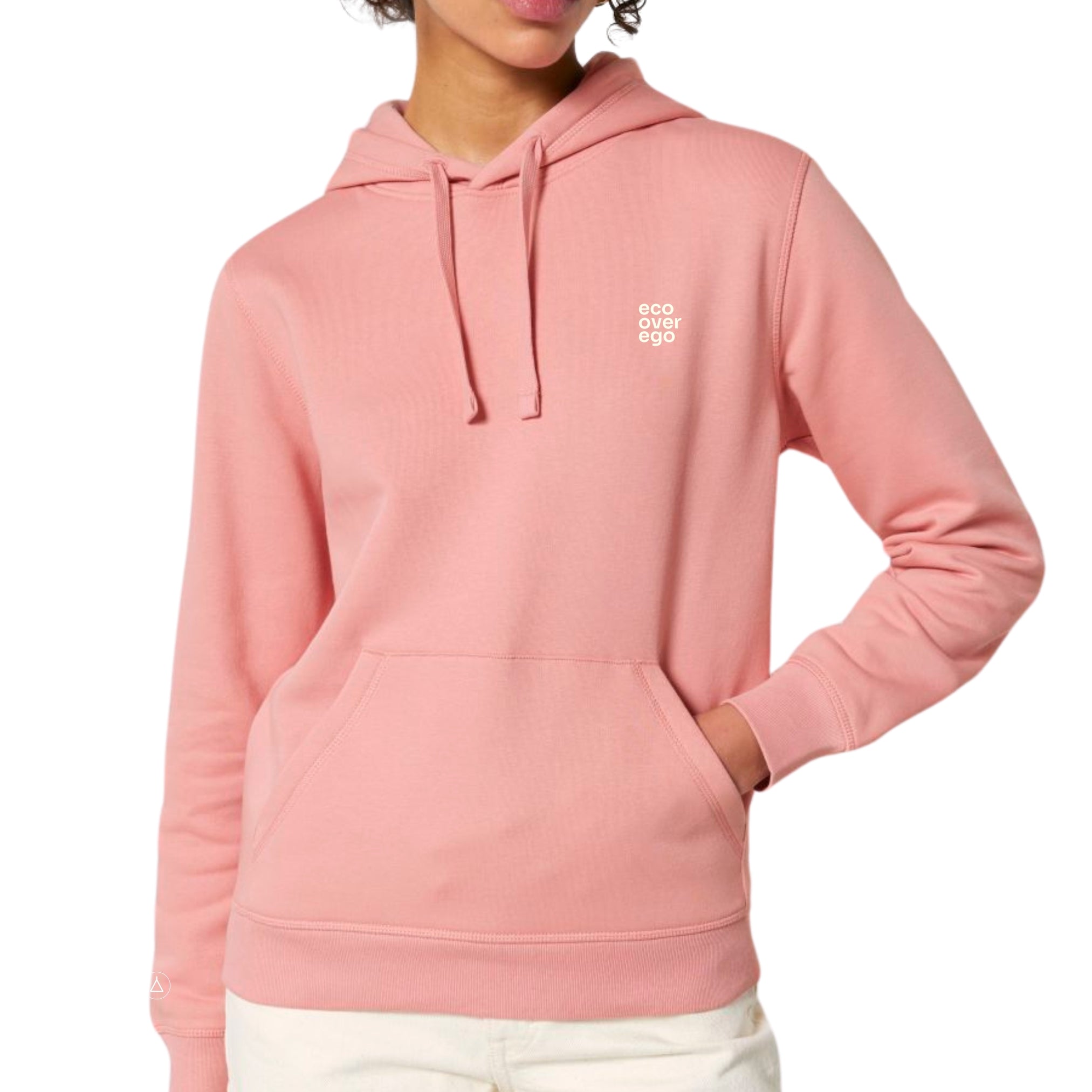 Statement Hoodie Unisex Eco Soft Pink