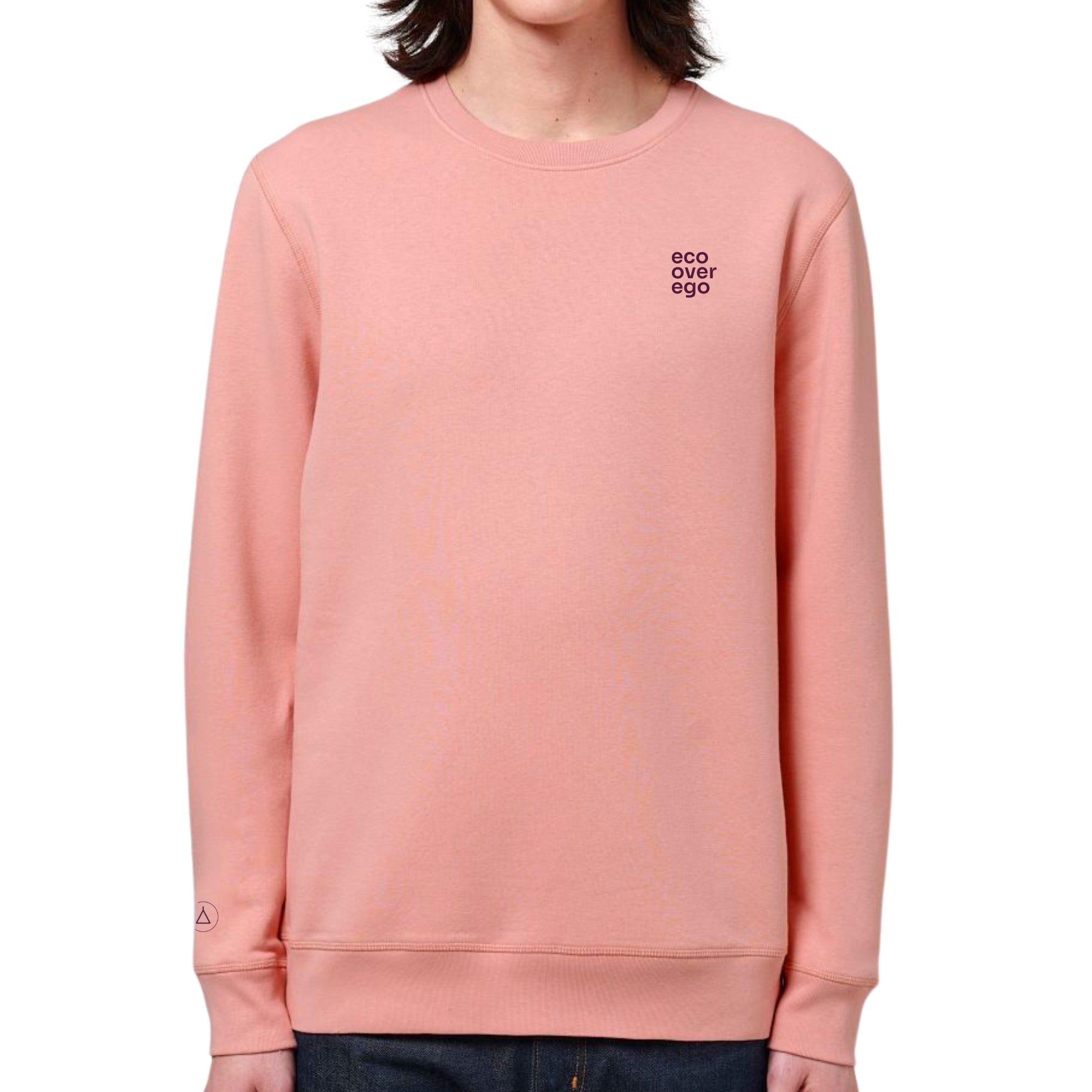 Statement Sweater Unisex Eco Soft Pink