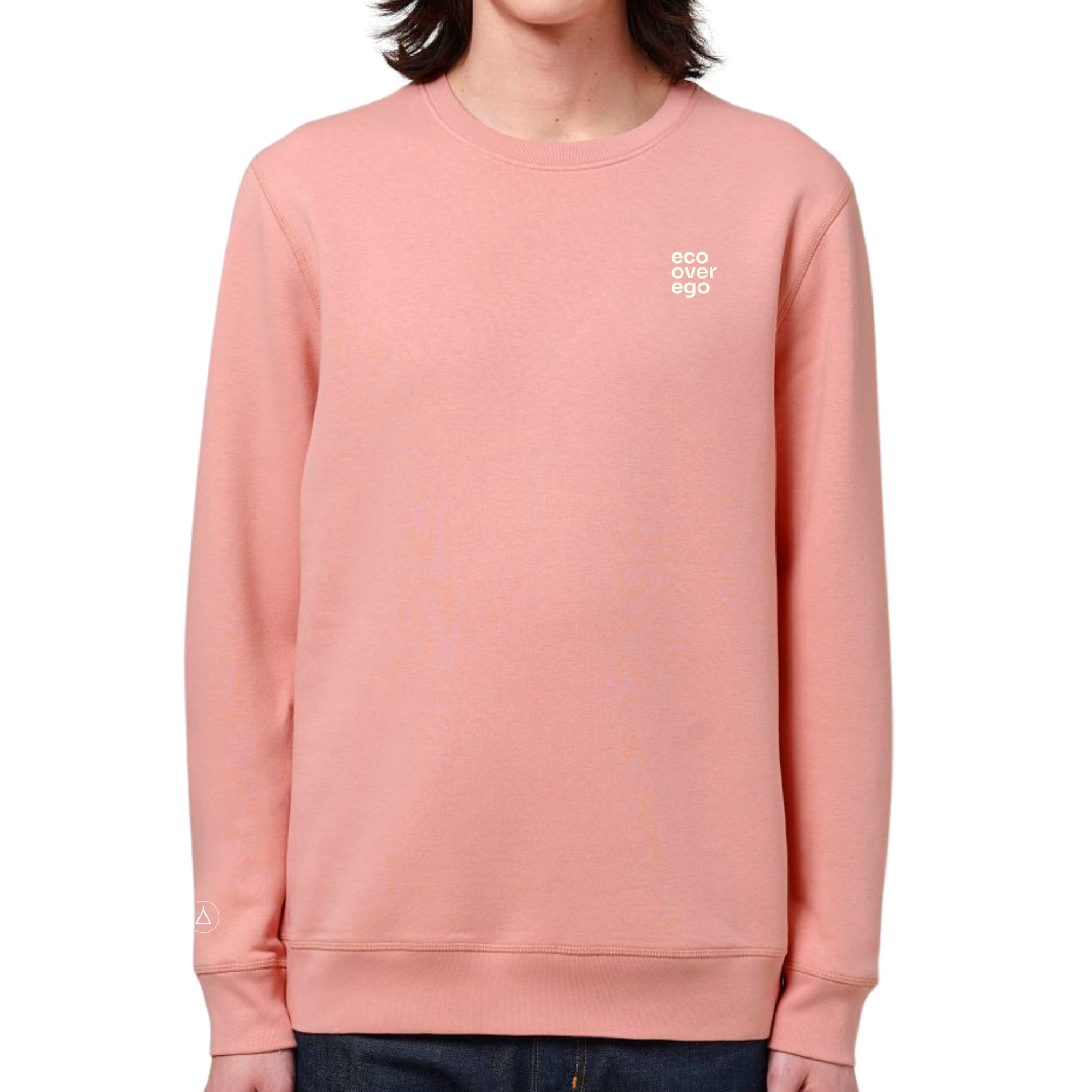 Statement Sweater Unisex Eco Soft Pink