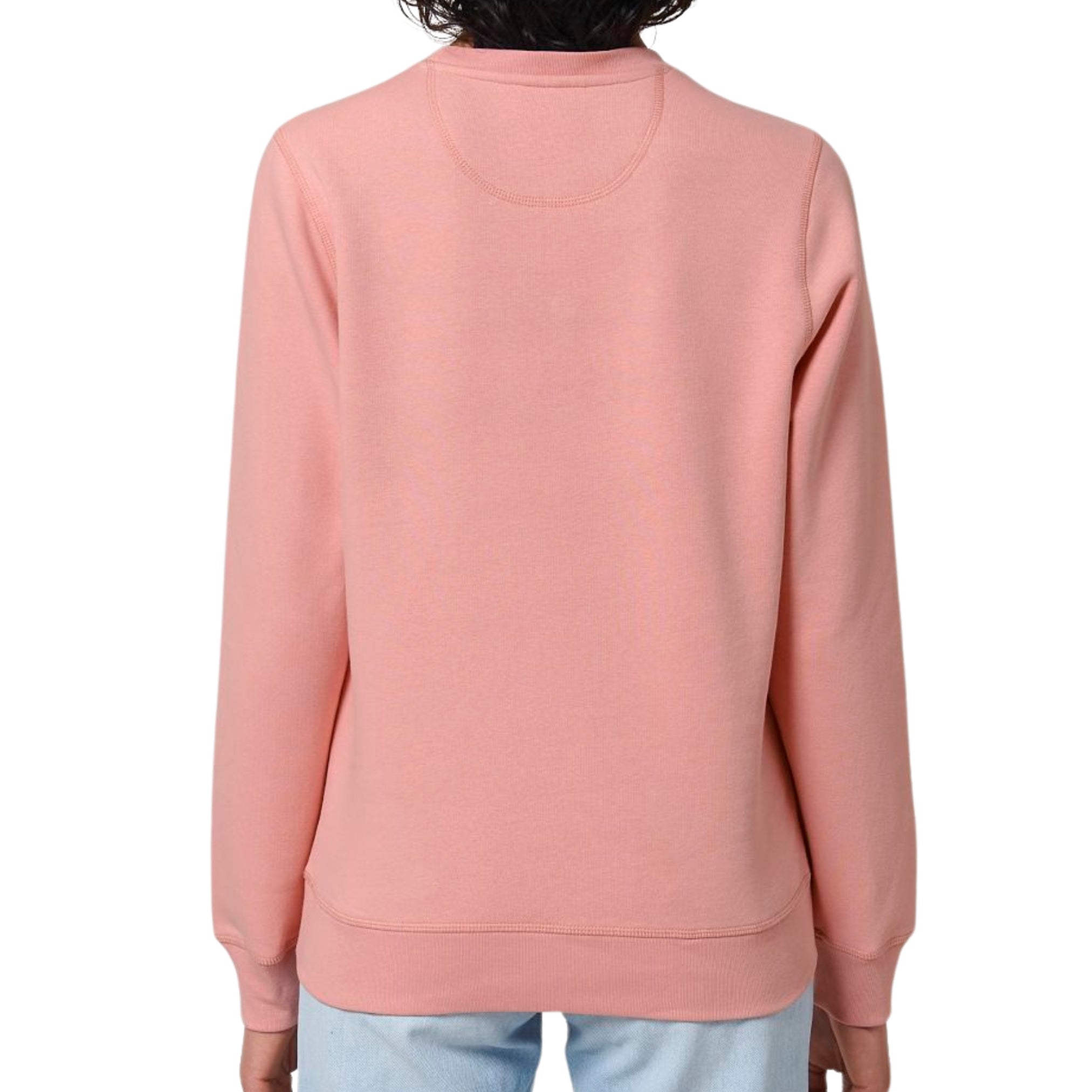 Statement Sweater Unisex Empower Soft Pink