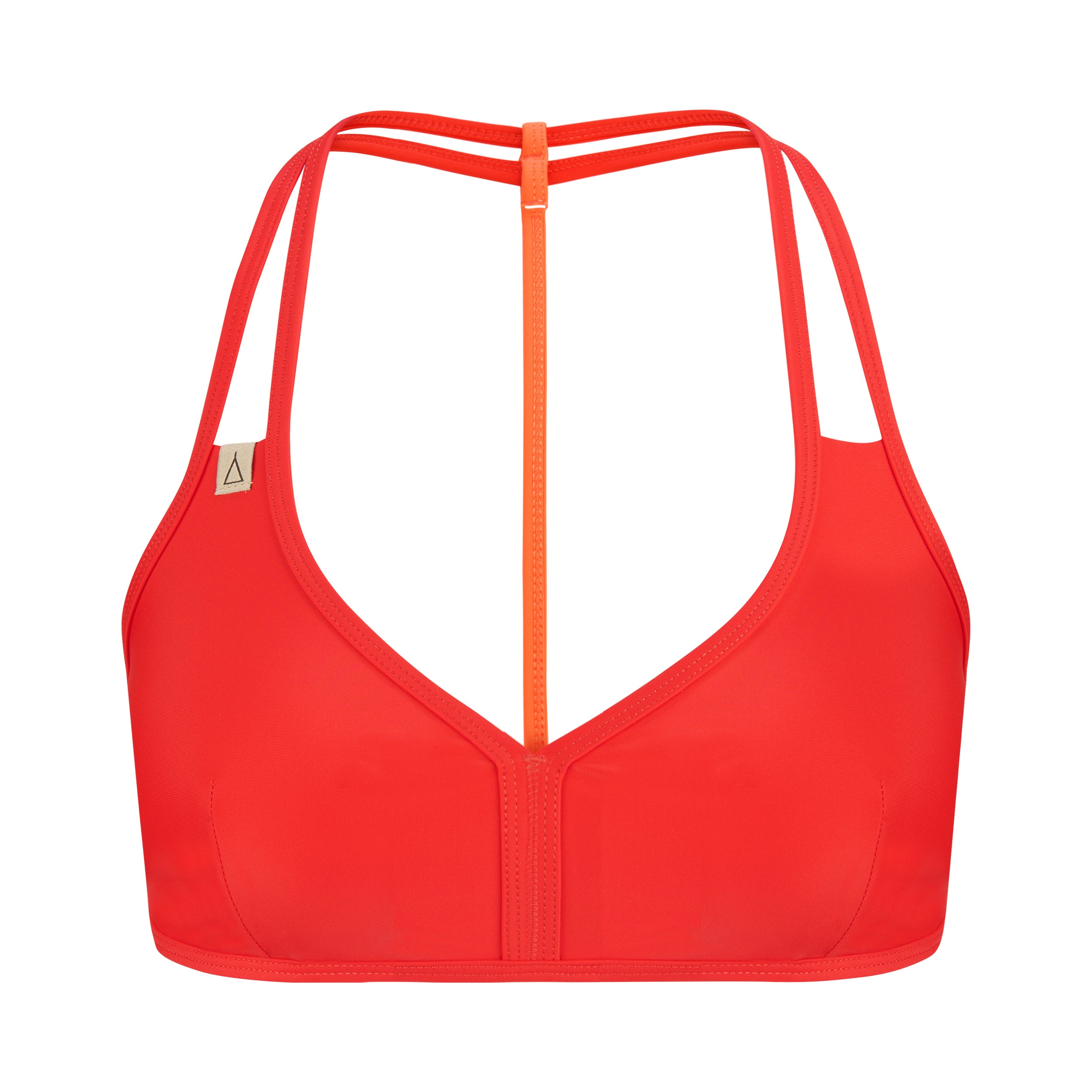 Neckholder Bikini Oberteil FREE Rot