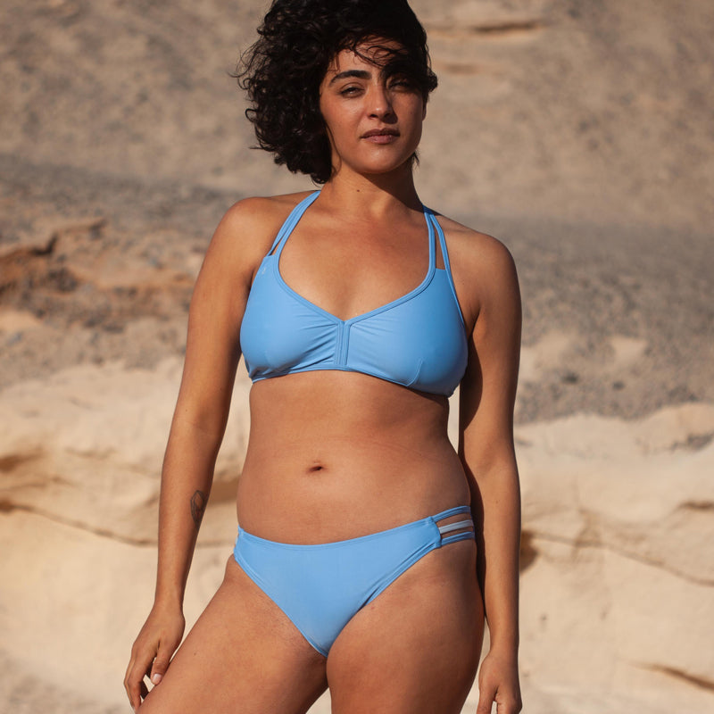 Low Waist Bikini Hose FREE Hellblau