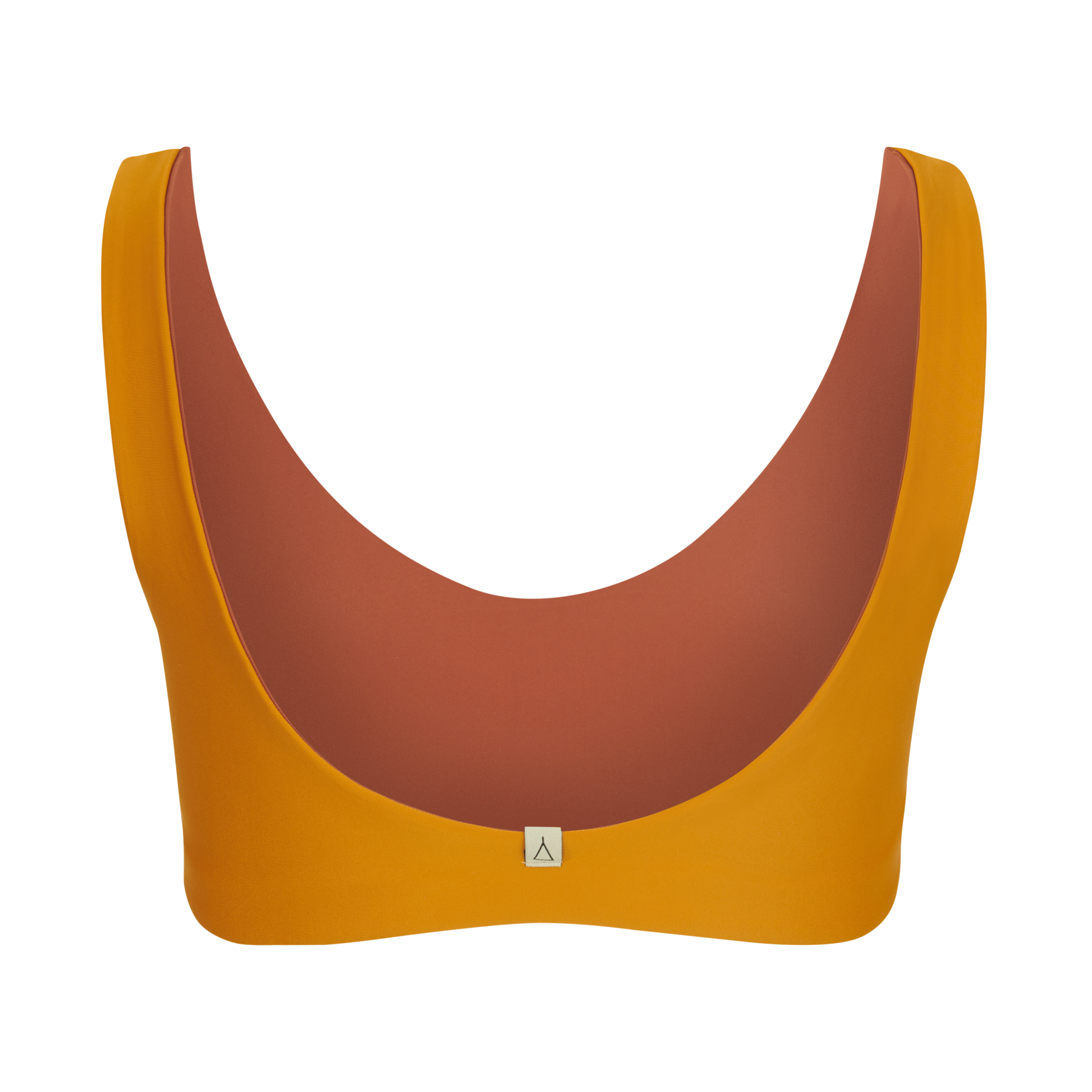 Reversible Bikini Top PURE Amber Earth