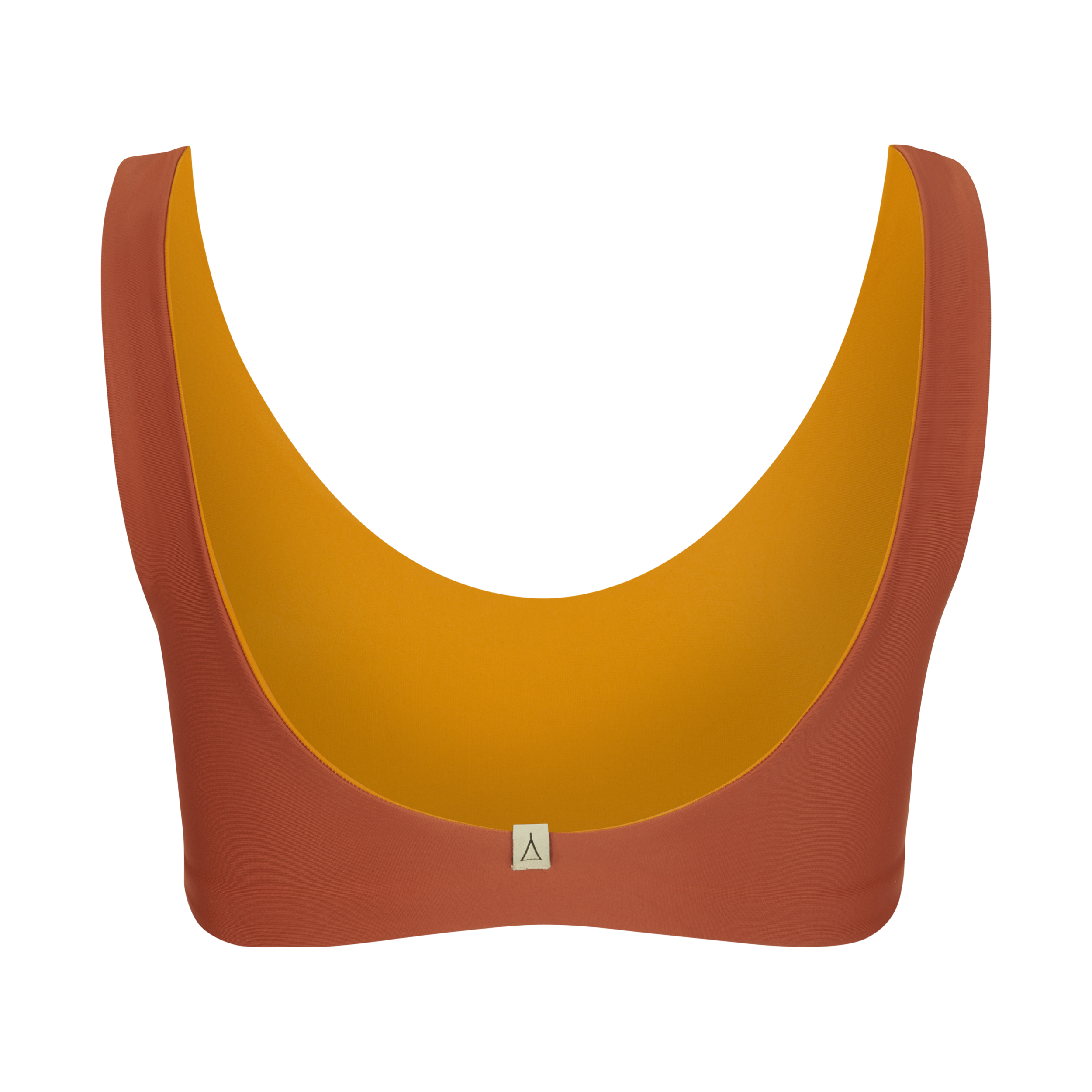 Reversible Bikini Top PURE Amber Earth