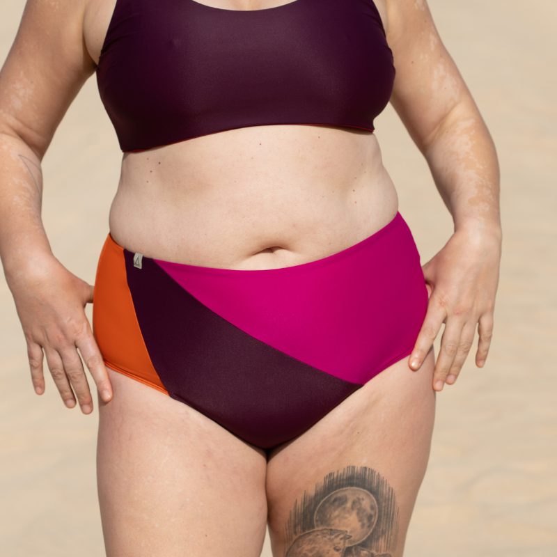 High Waist Bikini Hose PURE Leftover Fusion
