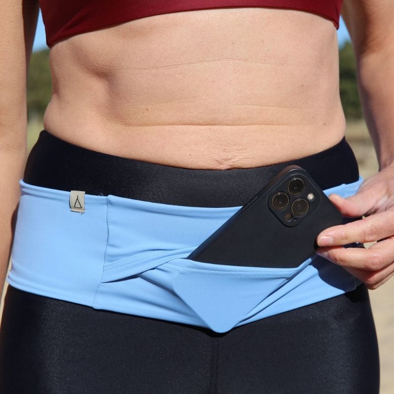 Upcycled running belt