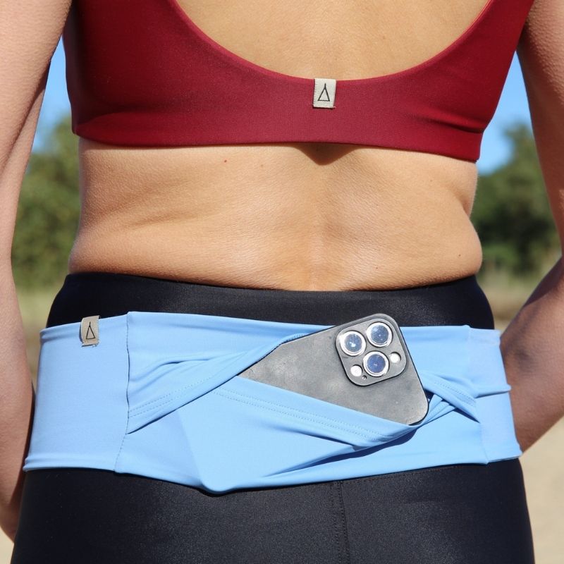 Upcycled running belt