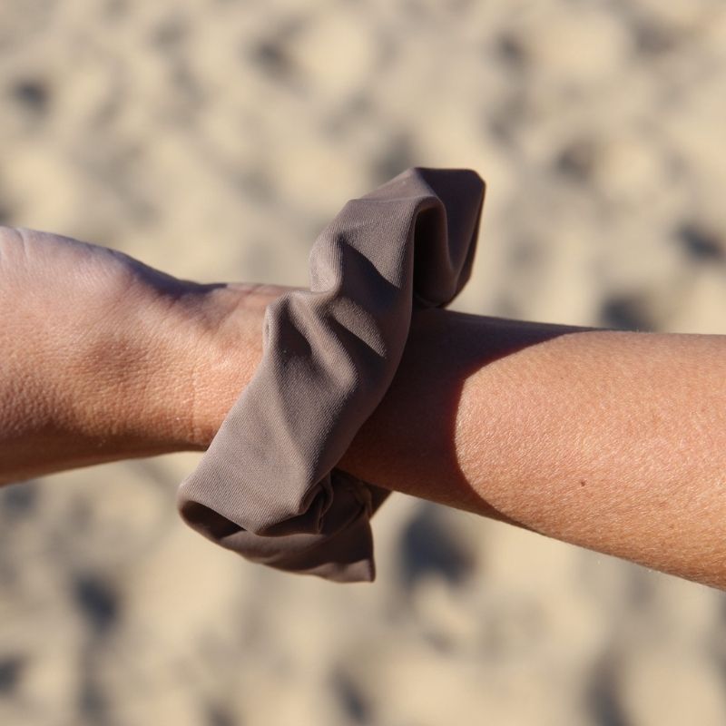 Upcycling  Scrunchie Sand Rosé 2er Pack