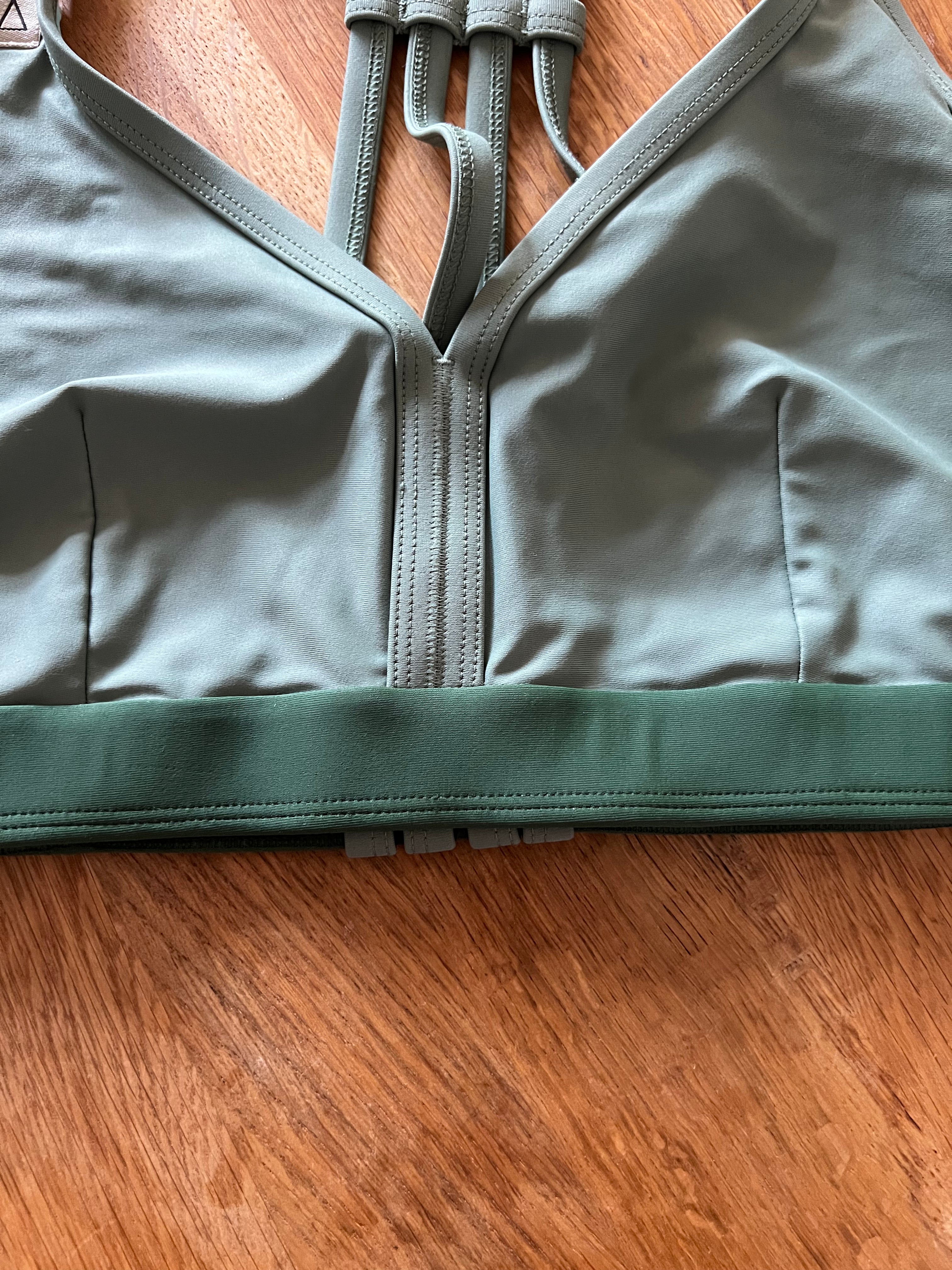 2nd Life Sportbikini Oberteil WILD Khaki