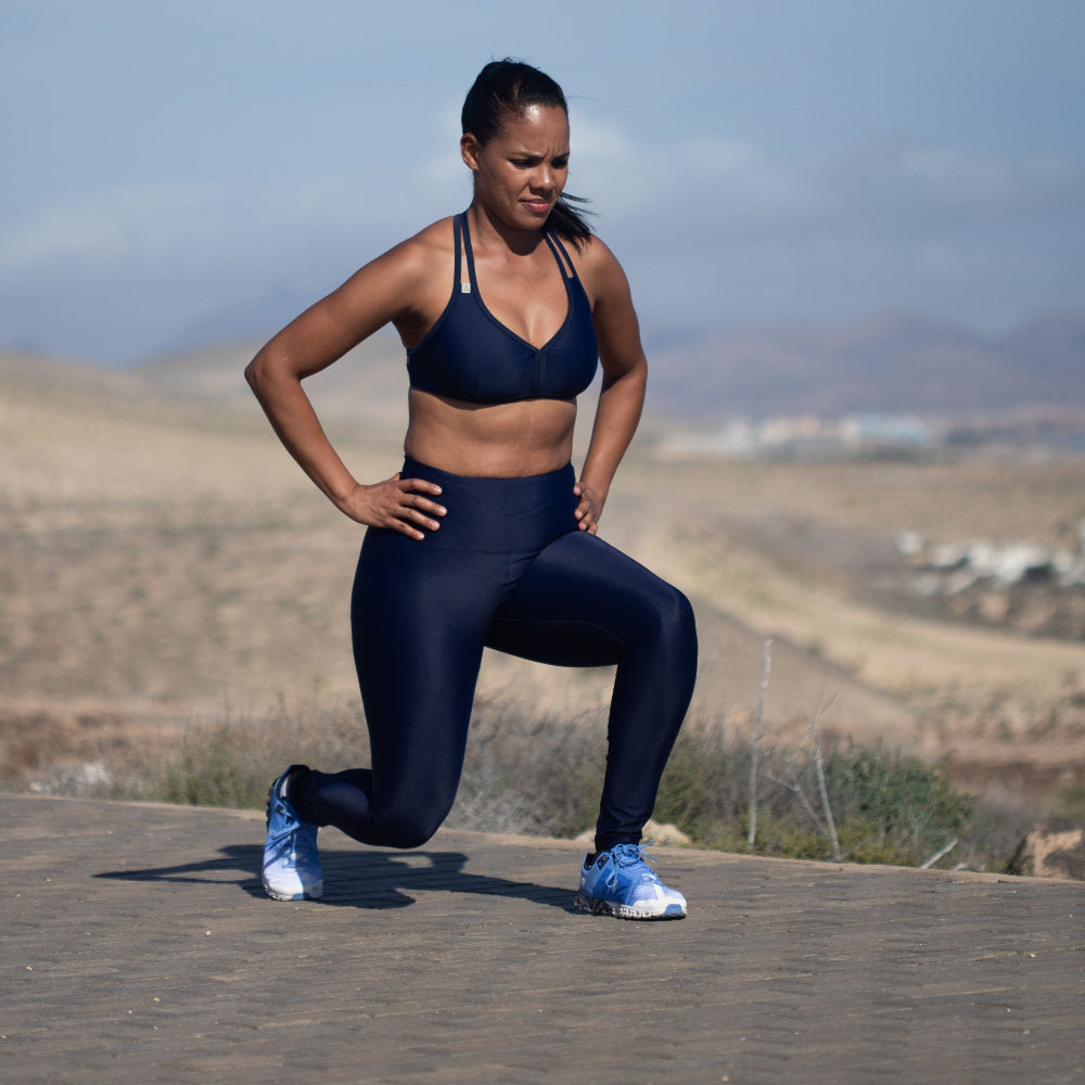 High Waist Leggings CHILL Dunkelblau