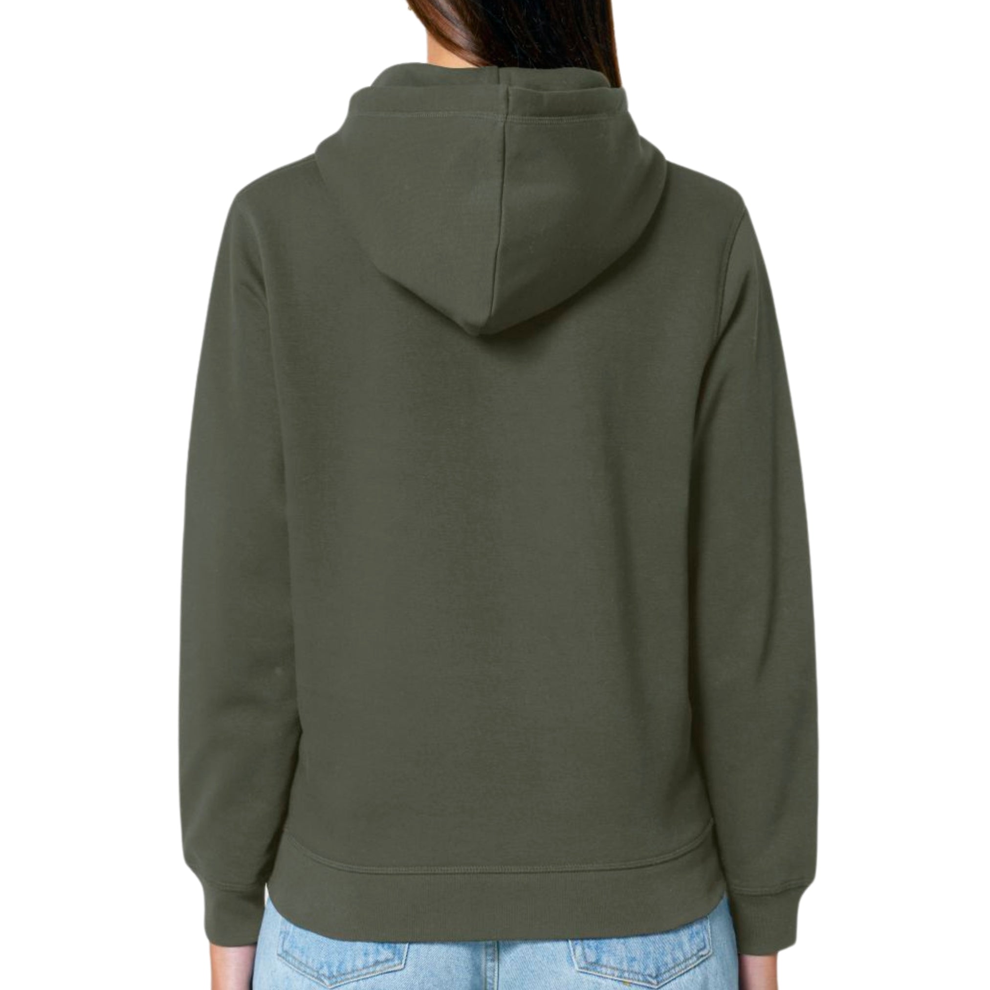 Statement Hoodie Unisex Eco Khaki