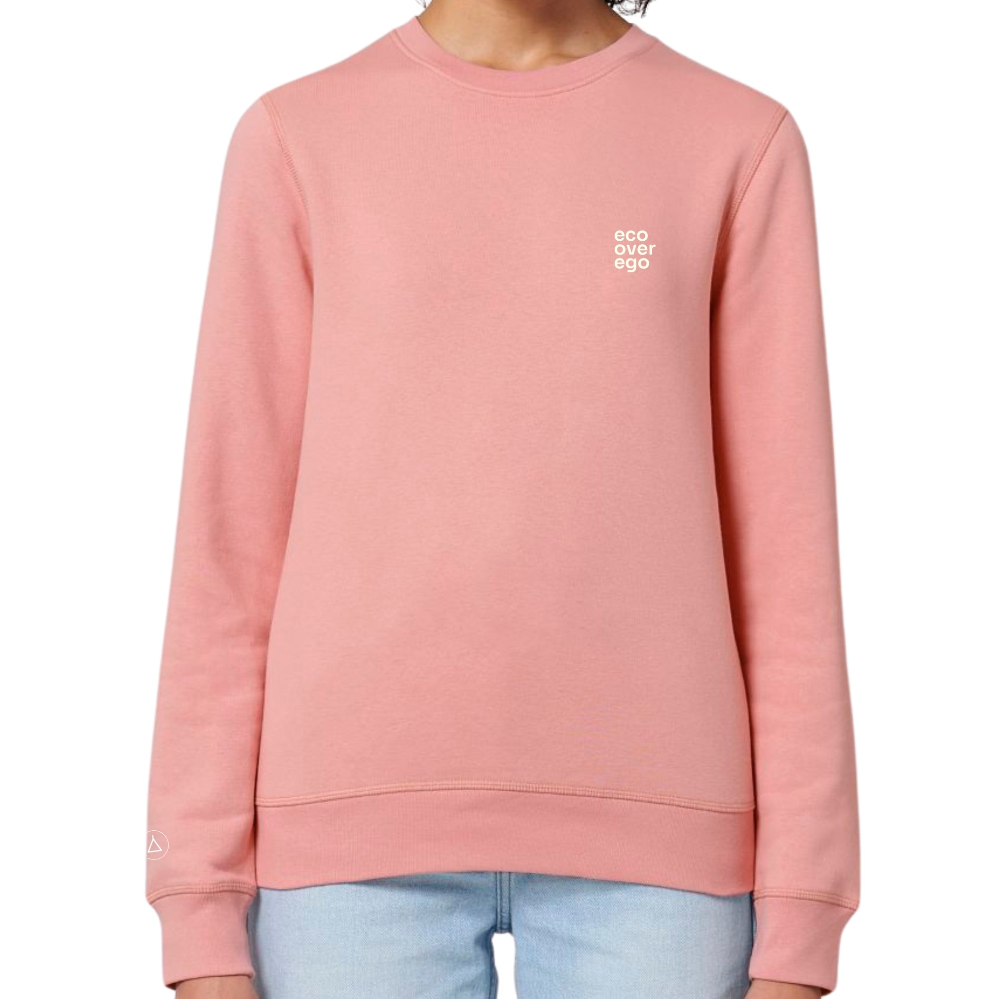 Statement Sweater Unisex Eco Soft Pink