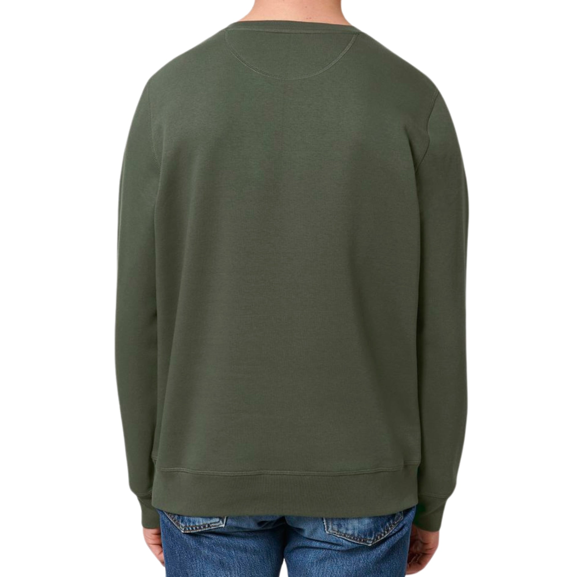 Statement Sweater Unisex Empower Khaki