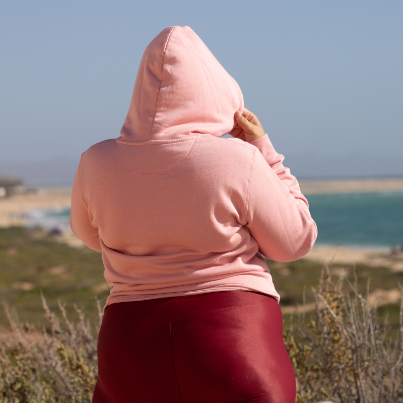 Statement Hoodie Unisex Eco Soft Pink